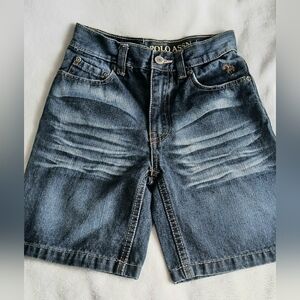 Kids Blue Denim Shorts